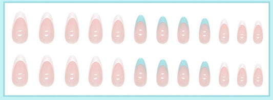 Double French - High quality machine made Press on nails