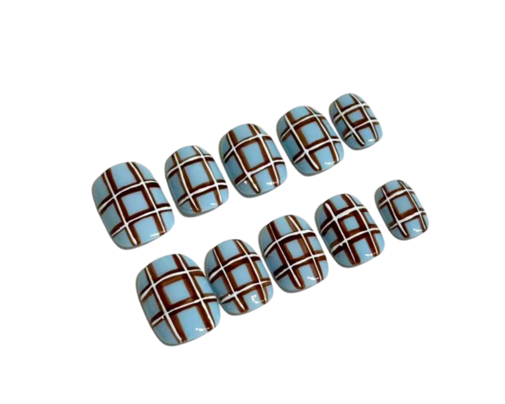 Mohair handmade press-on nails — READY READY NYC