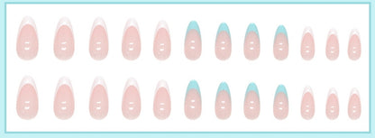 Double French - High quality machine made Press on nails