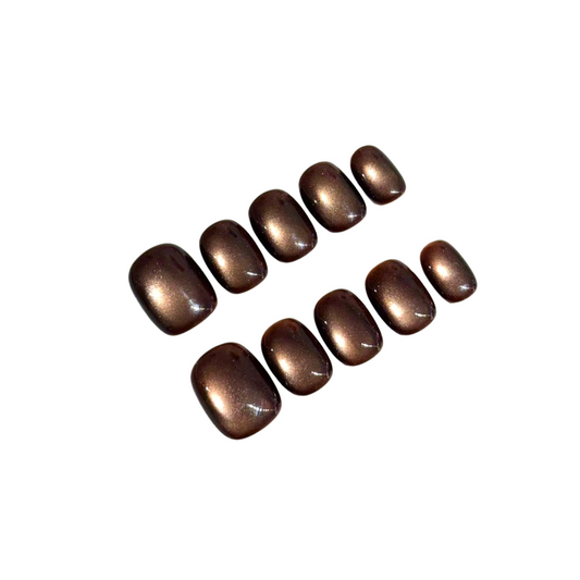 Dark Brown Glass