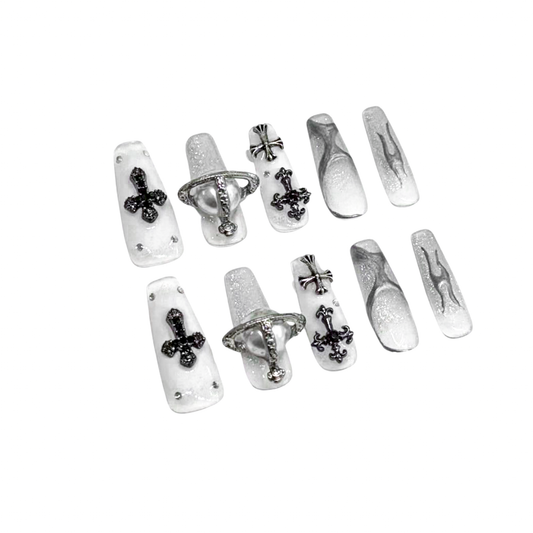 White Chrome Hearts