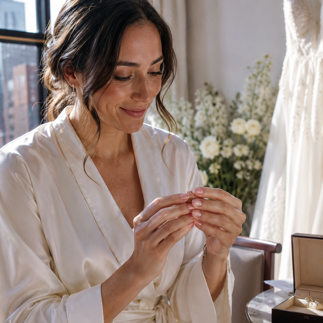 California Sunset handmade press-on nails — READY READY NYC