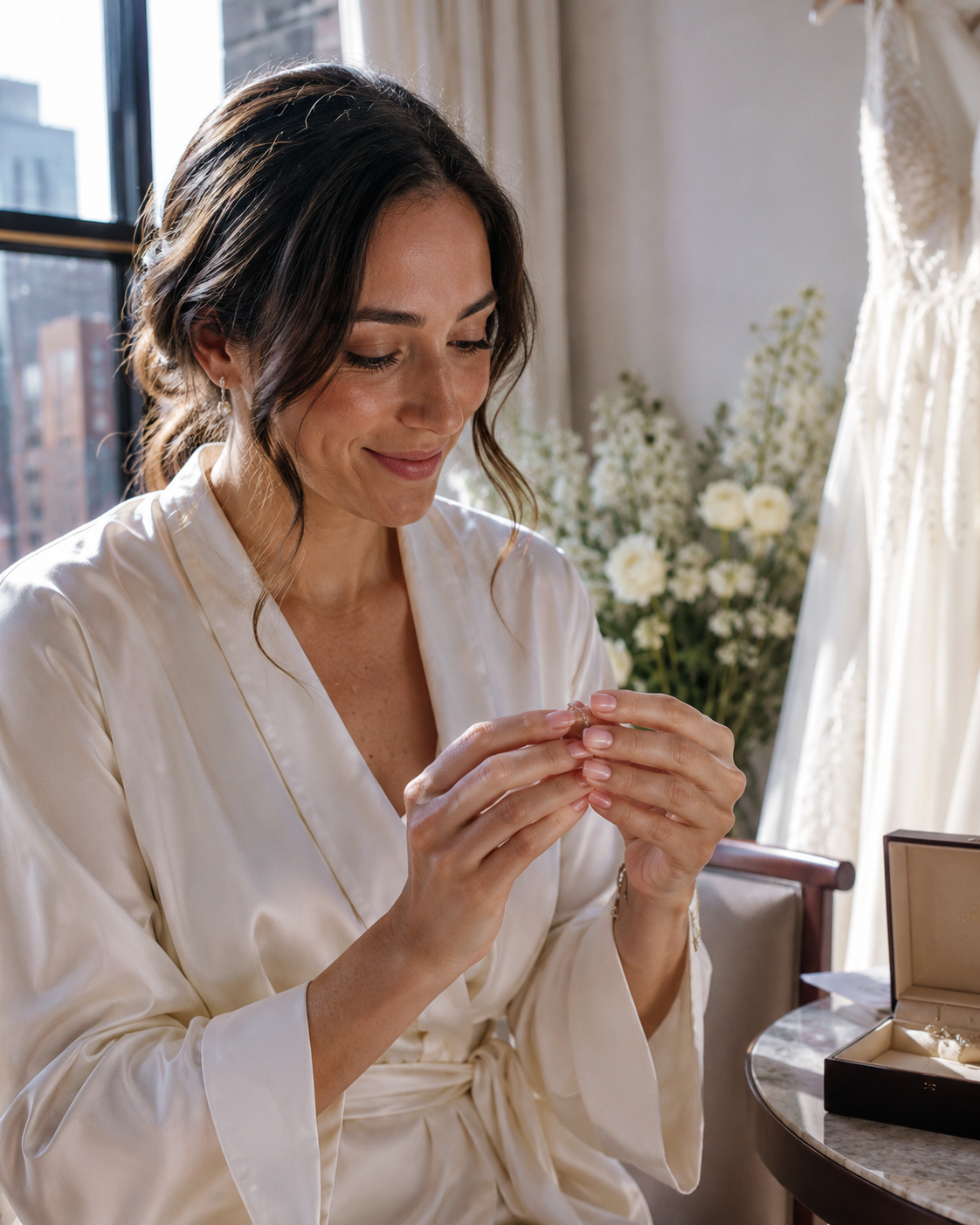 California Sunset handmade press-on nails — READY READY NYC
