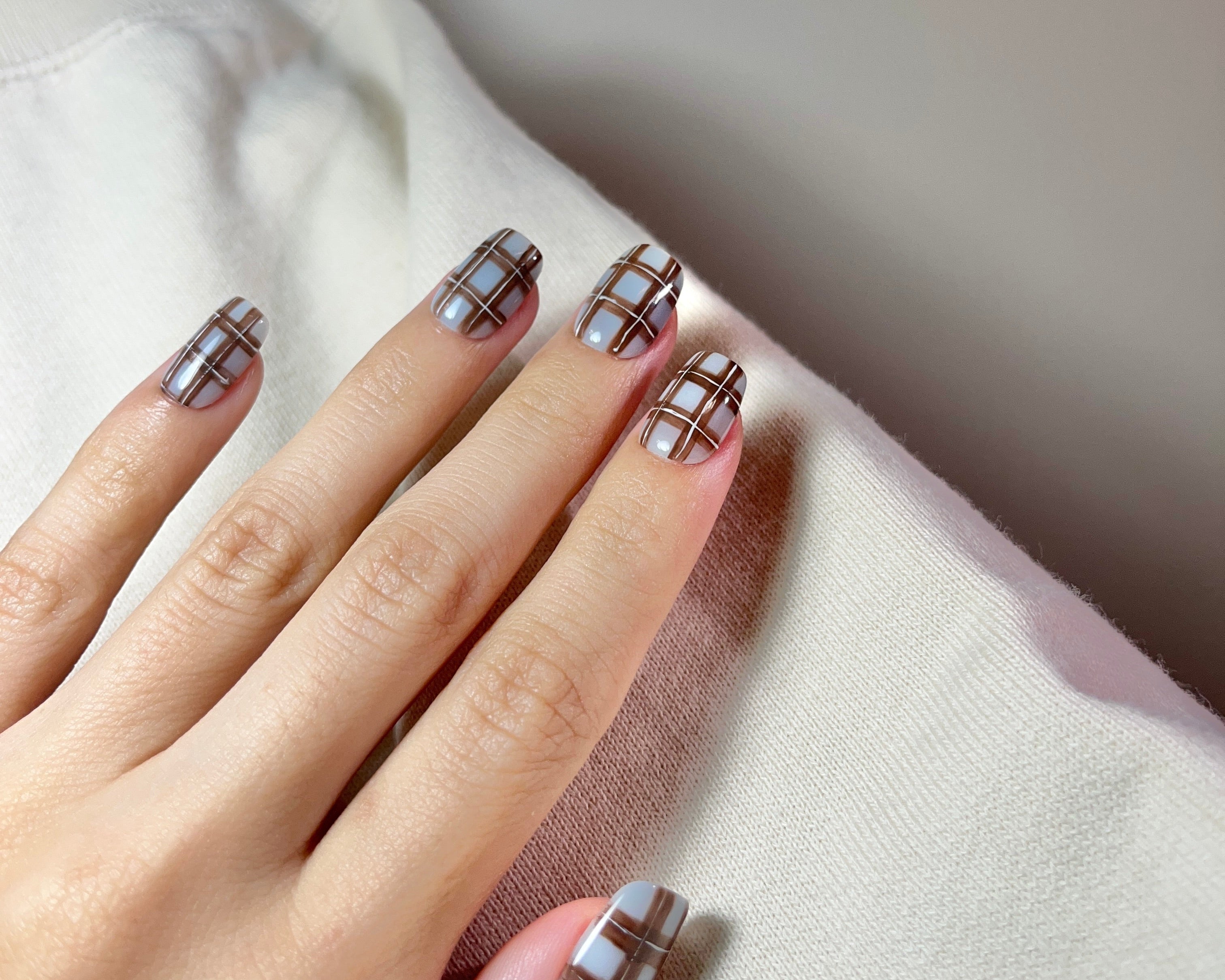 Mohair handmade press-on nails — READY READY NYC