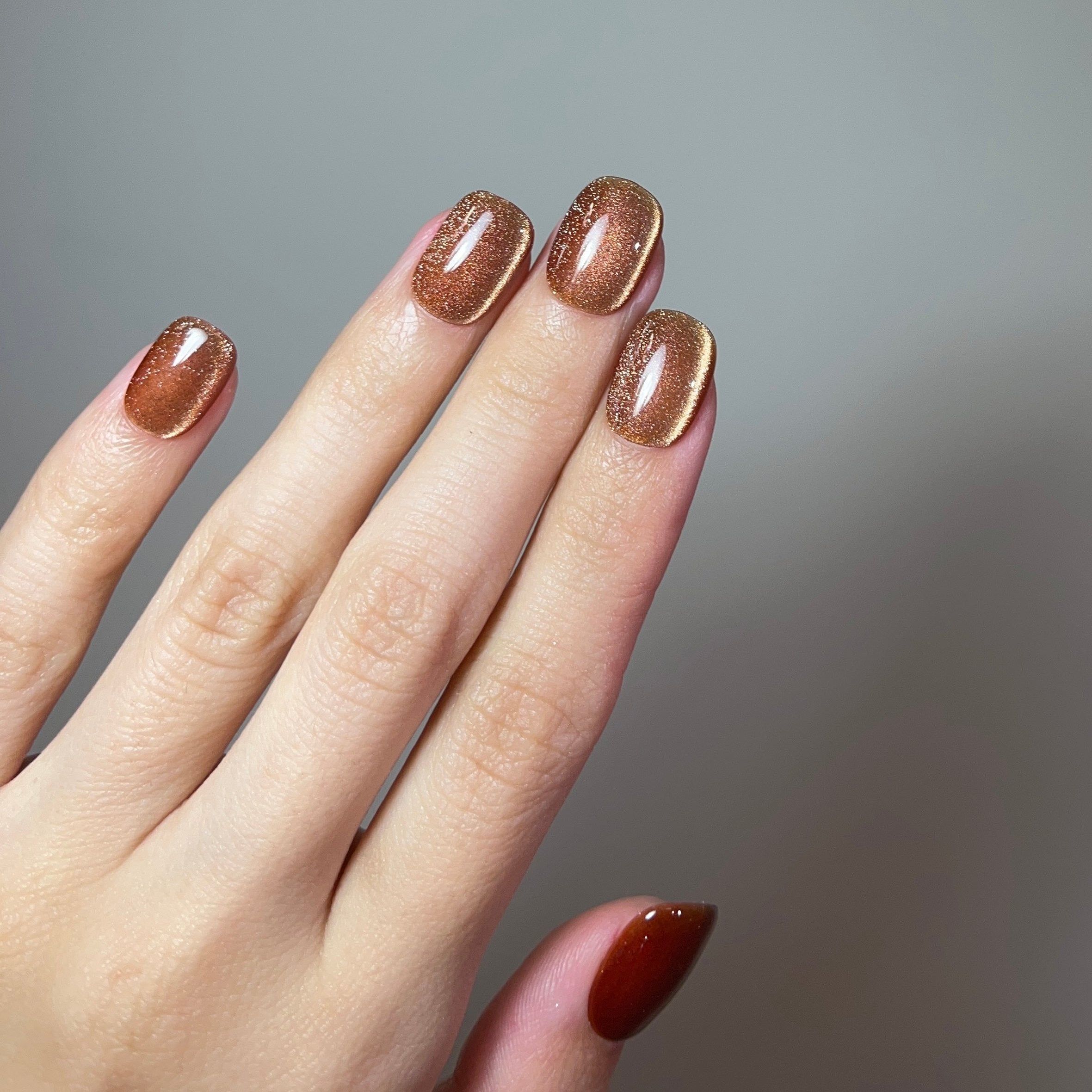 Dark Brown Glass