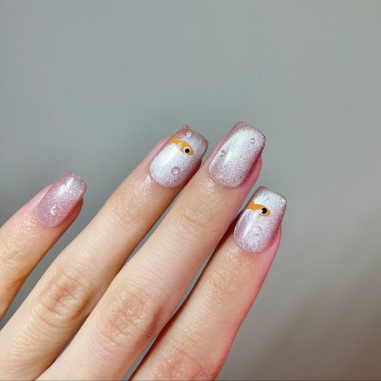 Pink Gold Fish