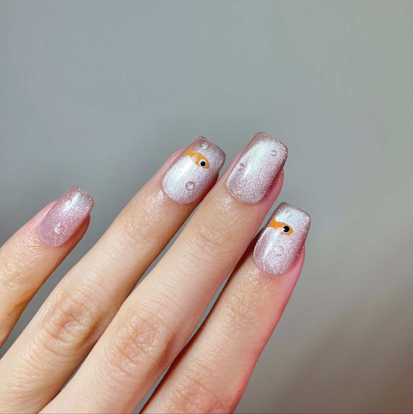Pink Gold Fish