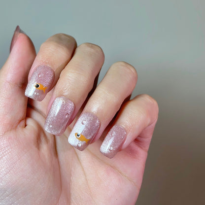 Pink Gold Fish