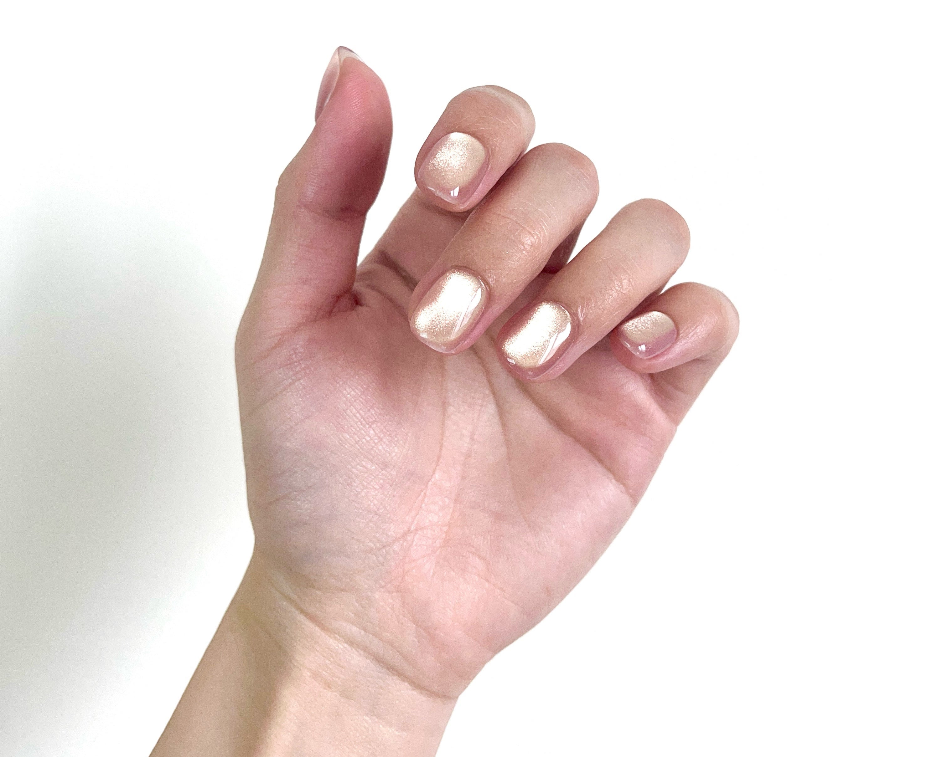 Gold Cateye handmade press-on nails — READY READY NYC