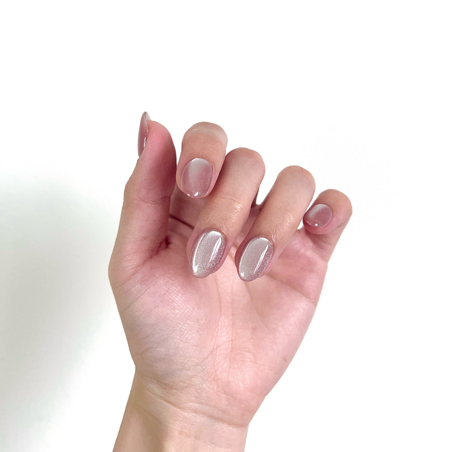 Clear Cateye (short oval)