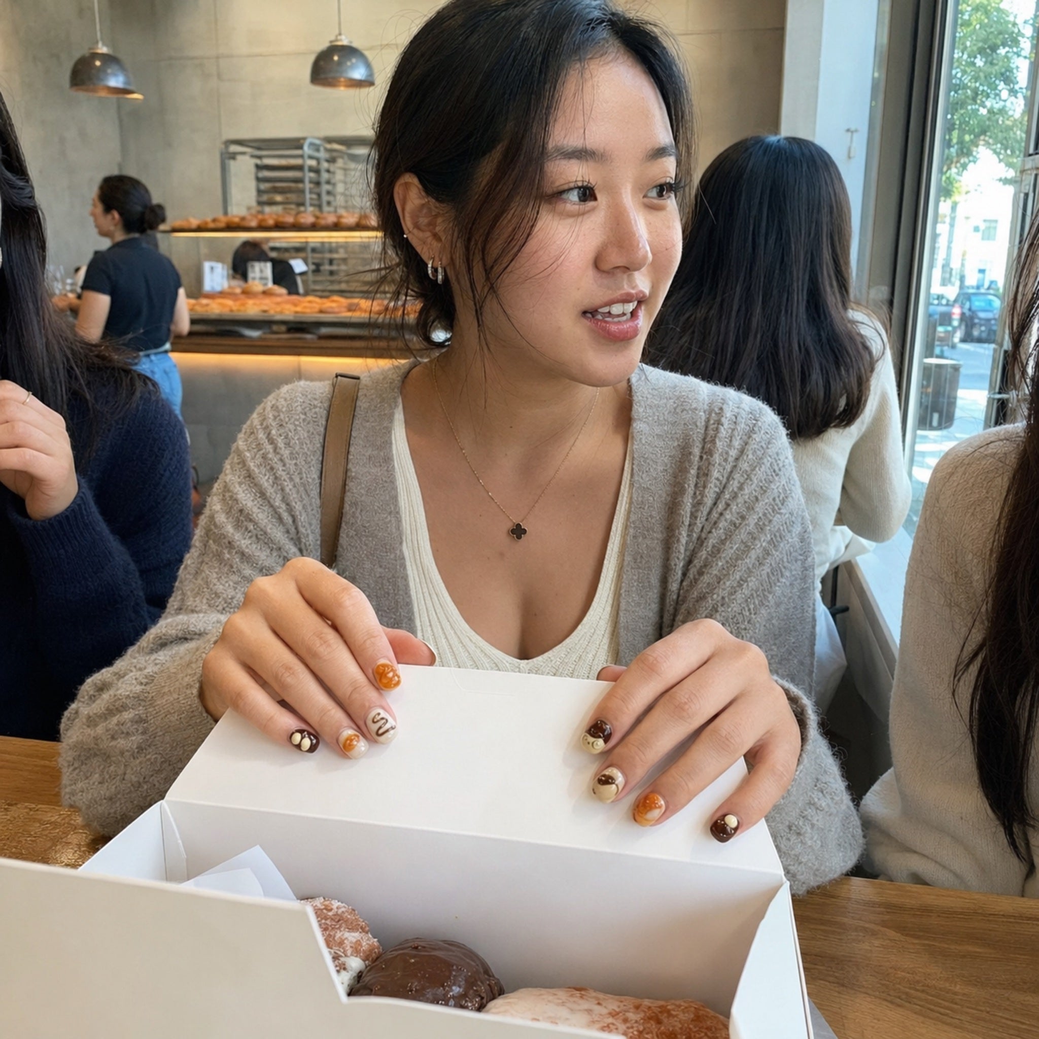 Bakery Lover handmade press-on nails — READY READY NYC