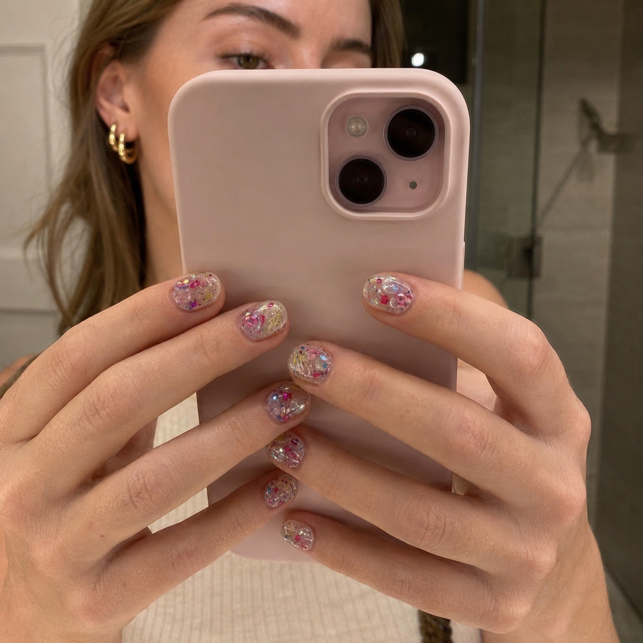 Daisy handmade press-on nails — READY READY NYC