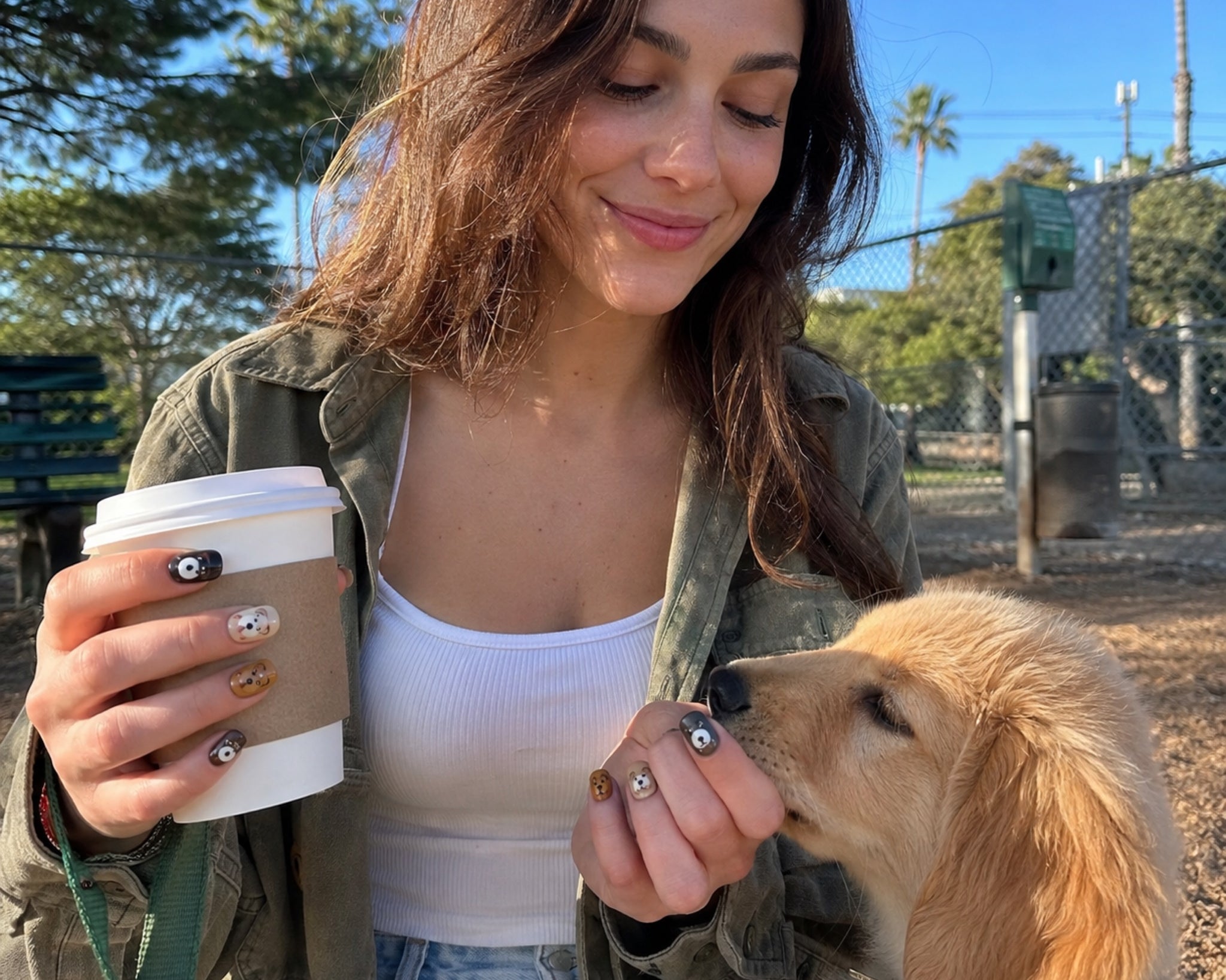 Dog Friends handmade press-on nails — READY READY NYC