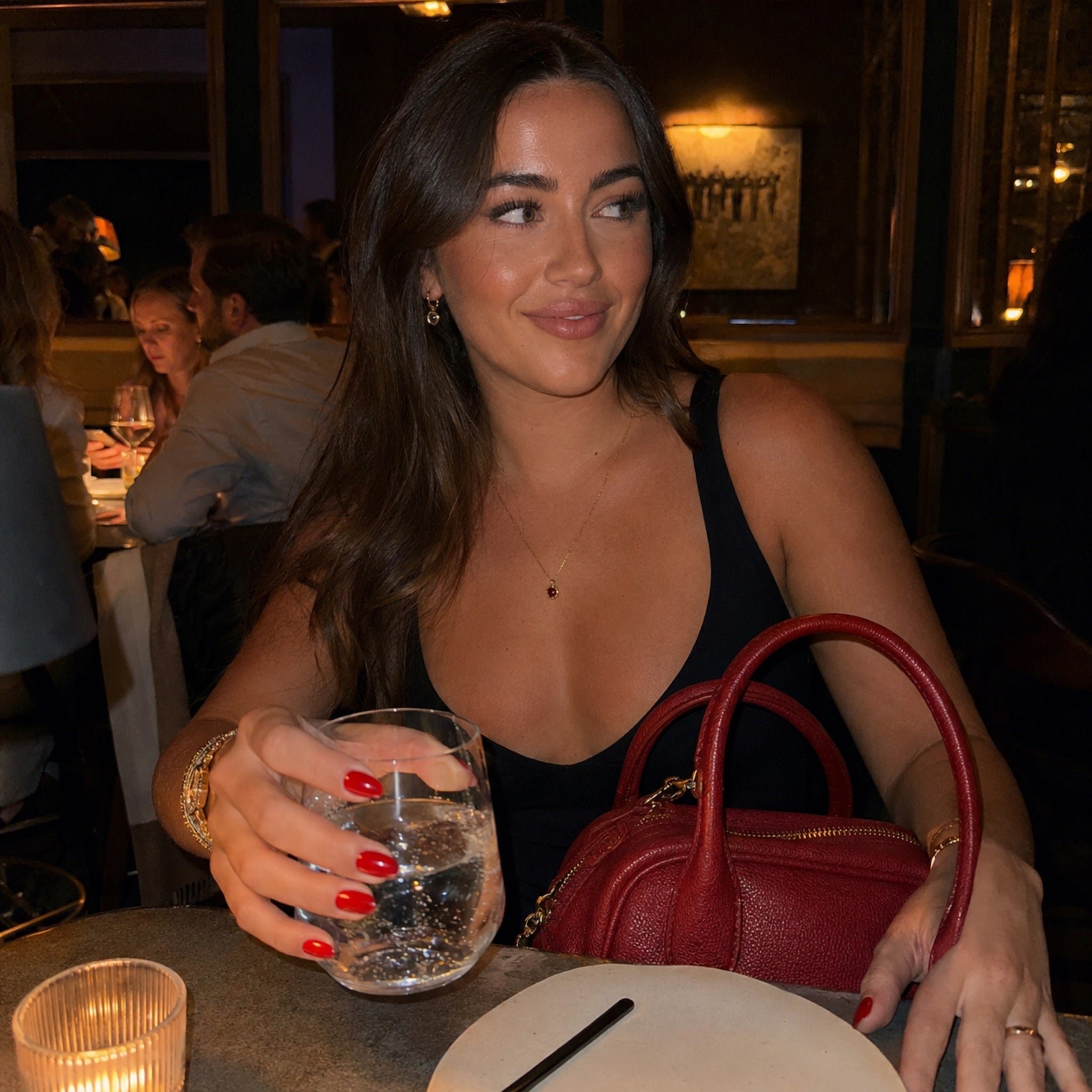 RED handmade press-on nails — READY READY NYC