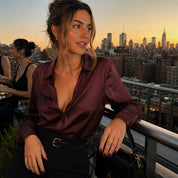 Red Wine handmade press-on nails — READY READY NYC