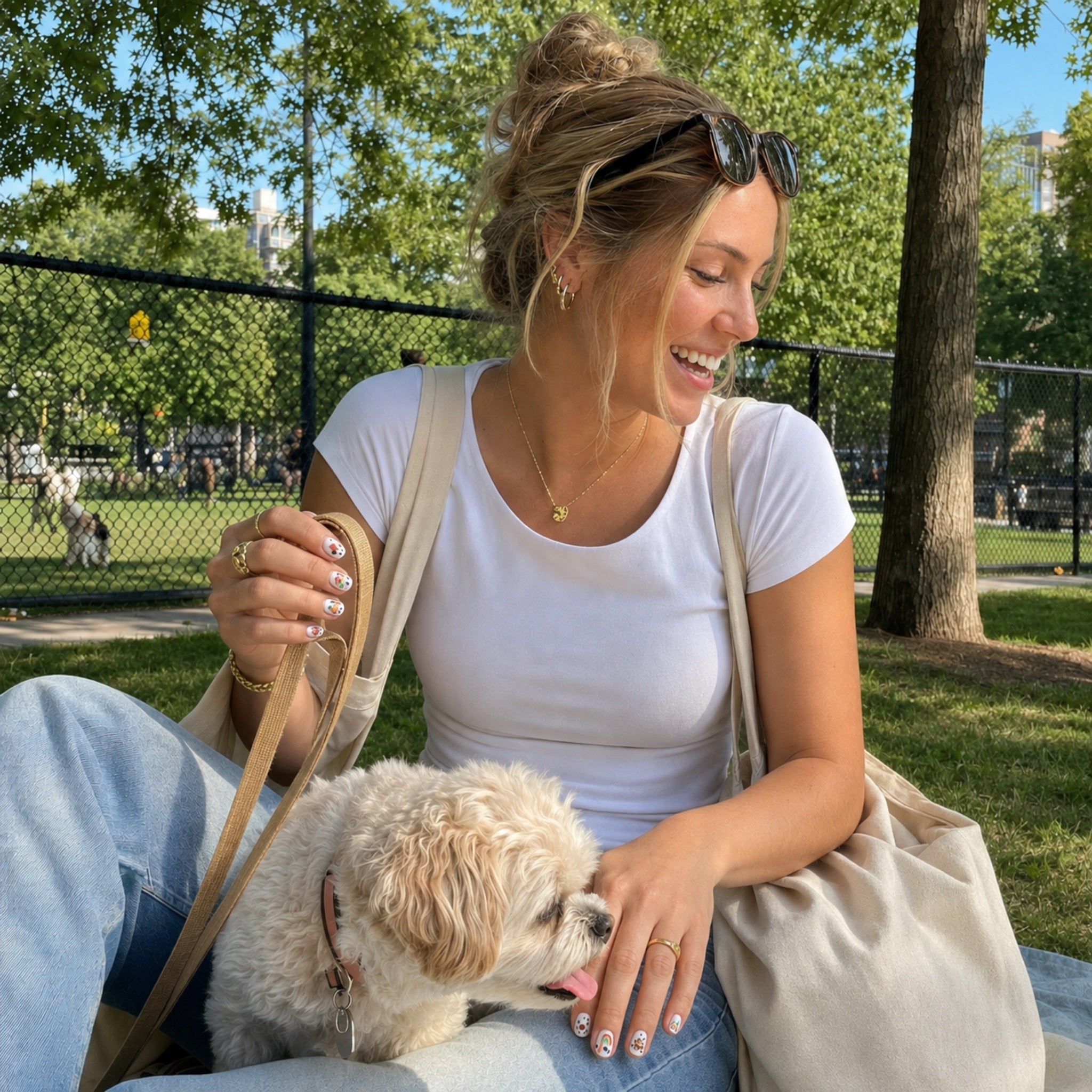 Snoop Pup handmade press-on nails — READY READY NYC