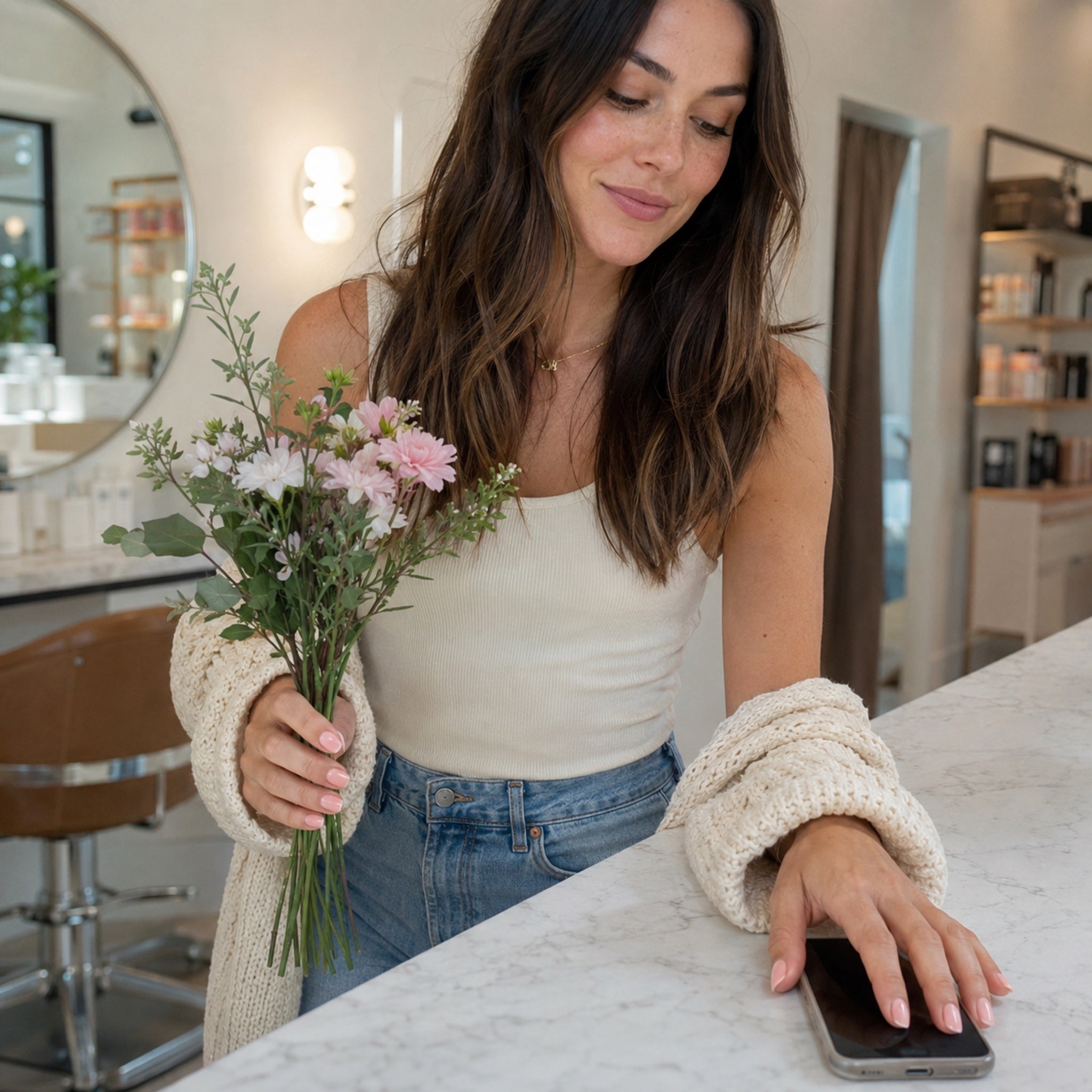 Soft Pink handmade press-on nails — READY READY NYC